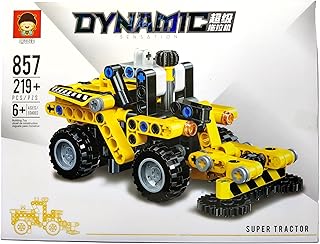 مكعبات تركيب وبناء شكل سيارة معدات 219 قطعة +6 اعمار