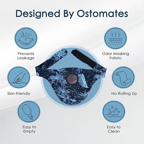 Miniatura 5 de Cinturón de ostomía  Protección contra fugas y olores  Fundas para bolsa de ostomía abdominal para hombres y mujeres  Deportes y vida diaria  Talla