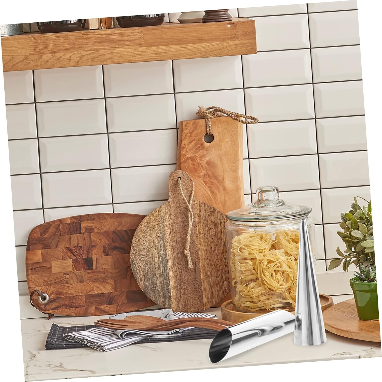 16pcs Croissant Molds Stainless Steel Baking Tube Horn Shape Reusable Easy Clean