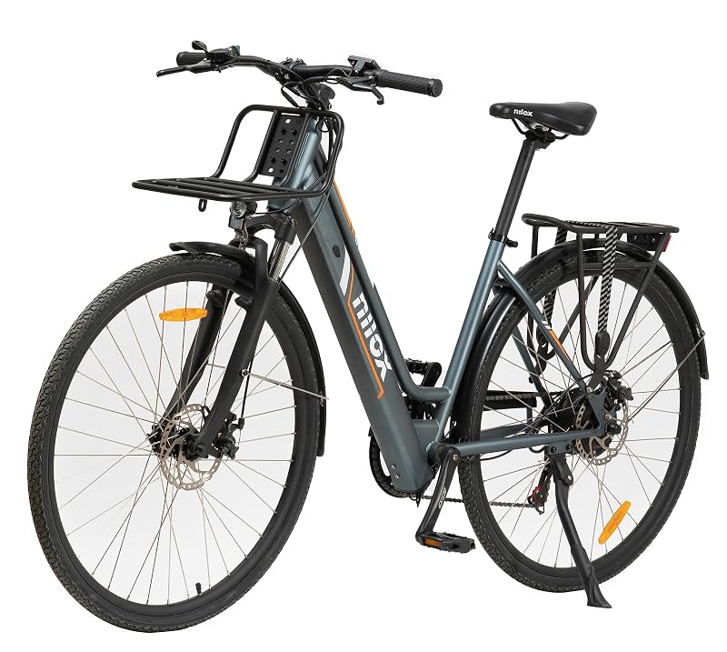 Nilox C1 Cargo Light — Bici elettrica per portare tutto in città