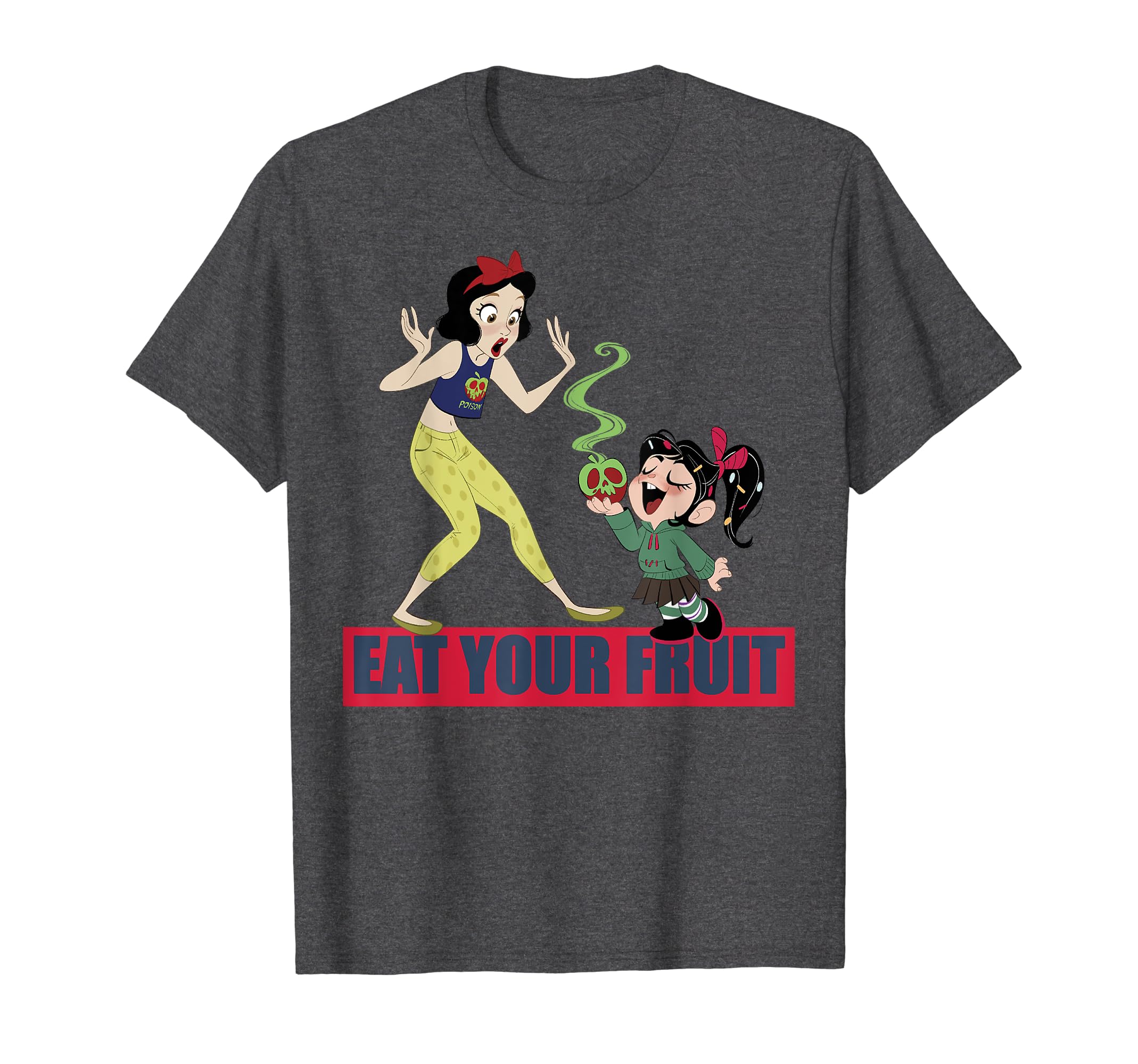 Disney Wreck It Ralph 2 Comfy Princess Snow White Long T-Shirt, Black