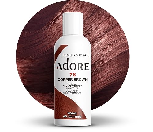 Adore Semi Permanent Hair Color 076 Copper Brown