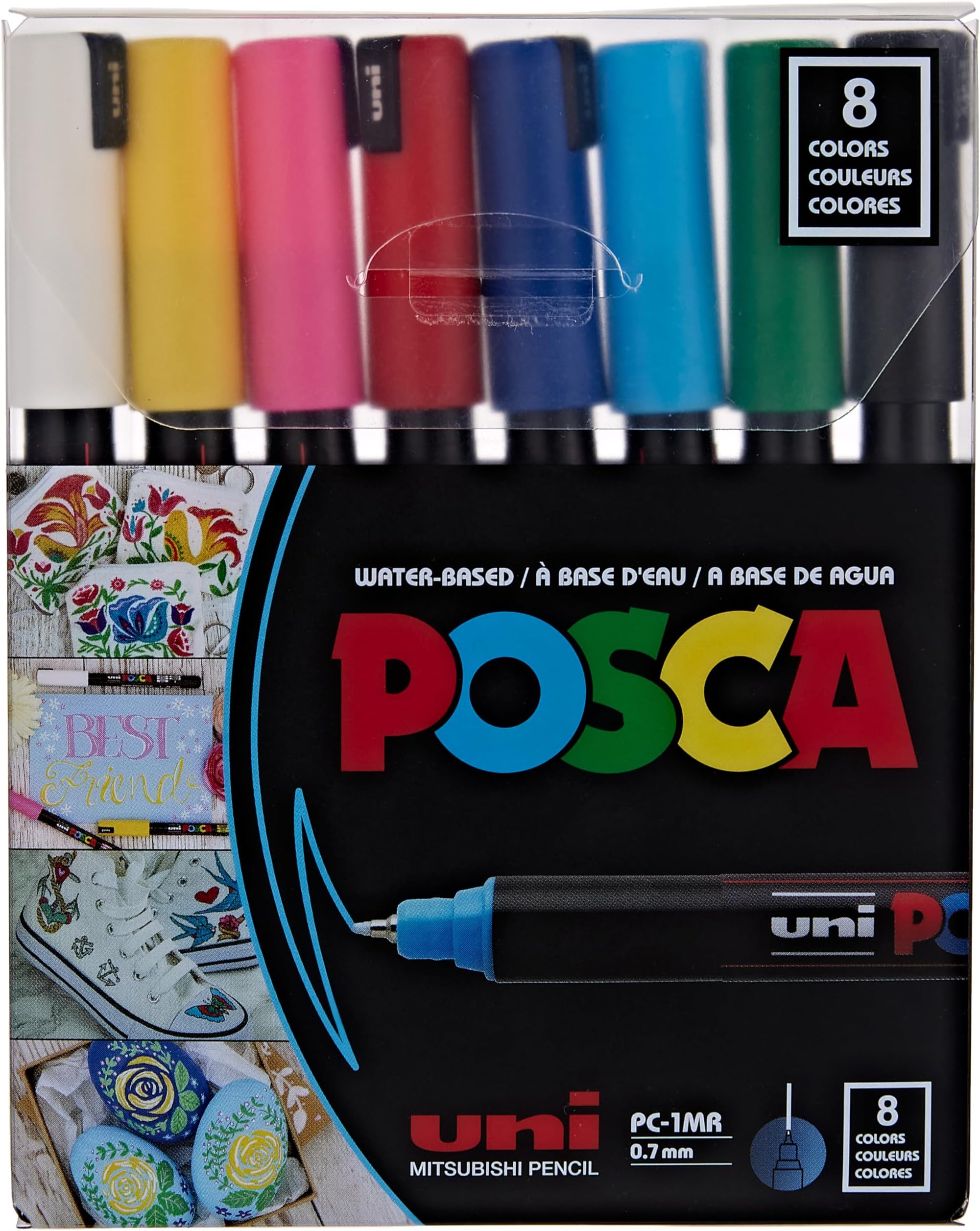 Posca Acrylic Paint Marker Set Arts, Crafts & Sewing