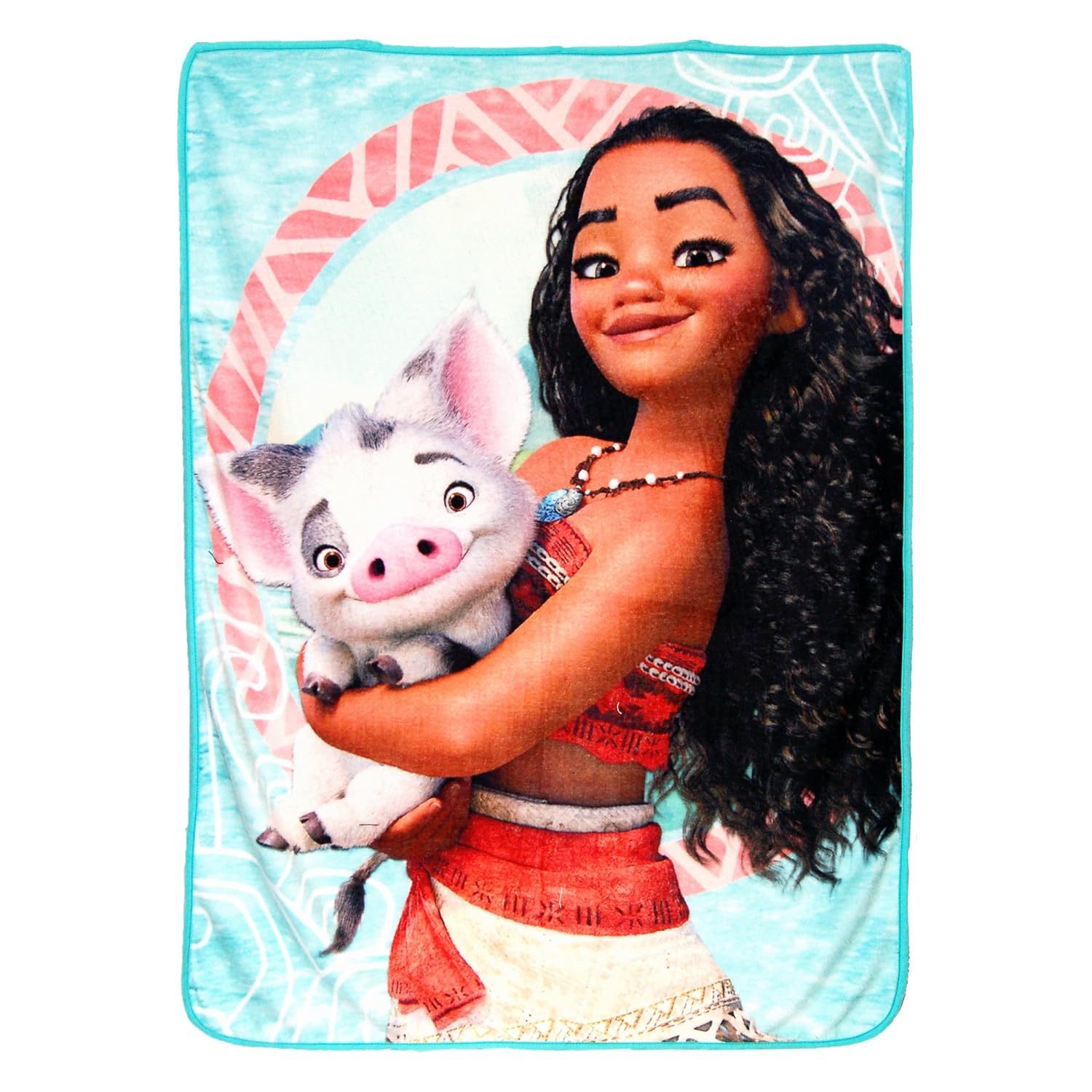 Disney's Moana, "Voyagers" Micro Raschel Throw Blanket, 46" x 60