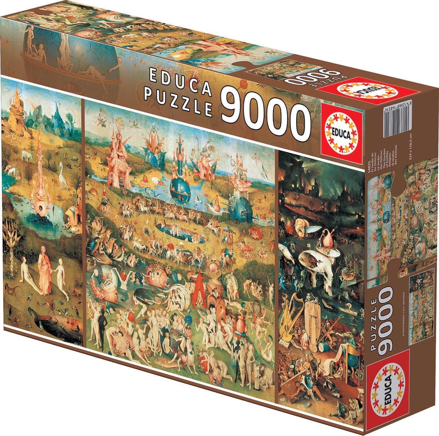 Educa 9,000 Piece Puzzle - The Garden of Earthly Delights