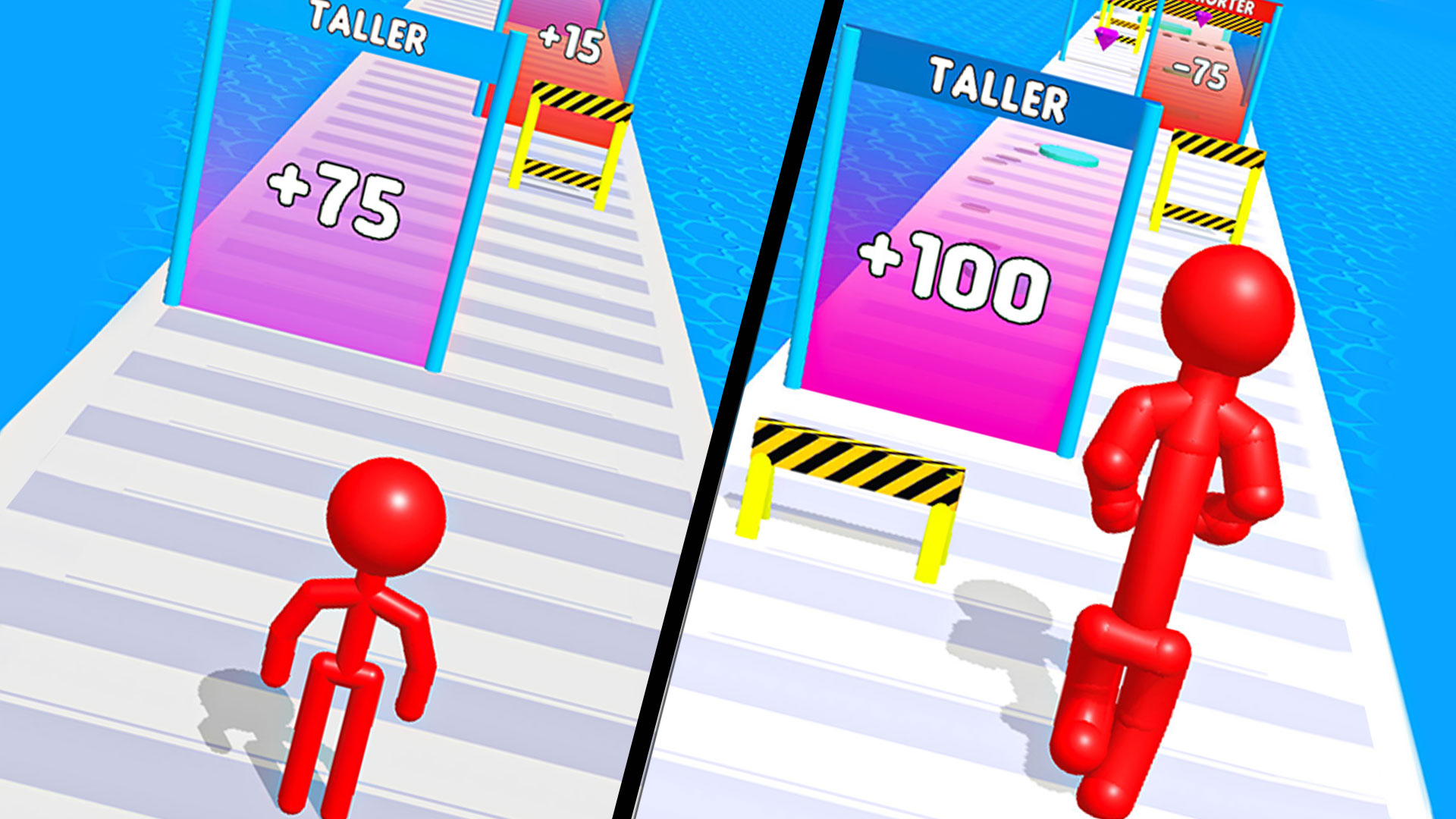 Tall Man Runner 3D Grow Run Challenge: Stickman Run Tall & Wide Taller ...