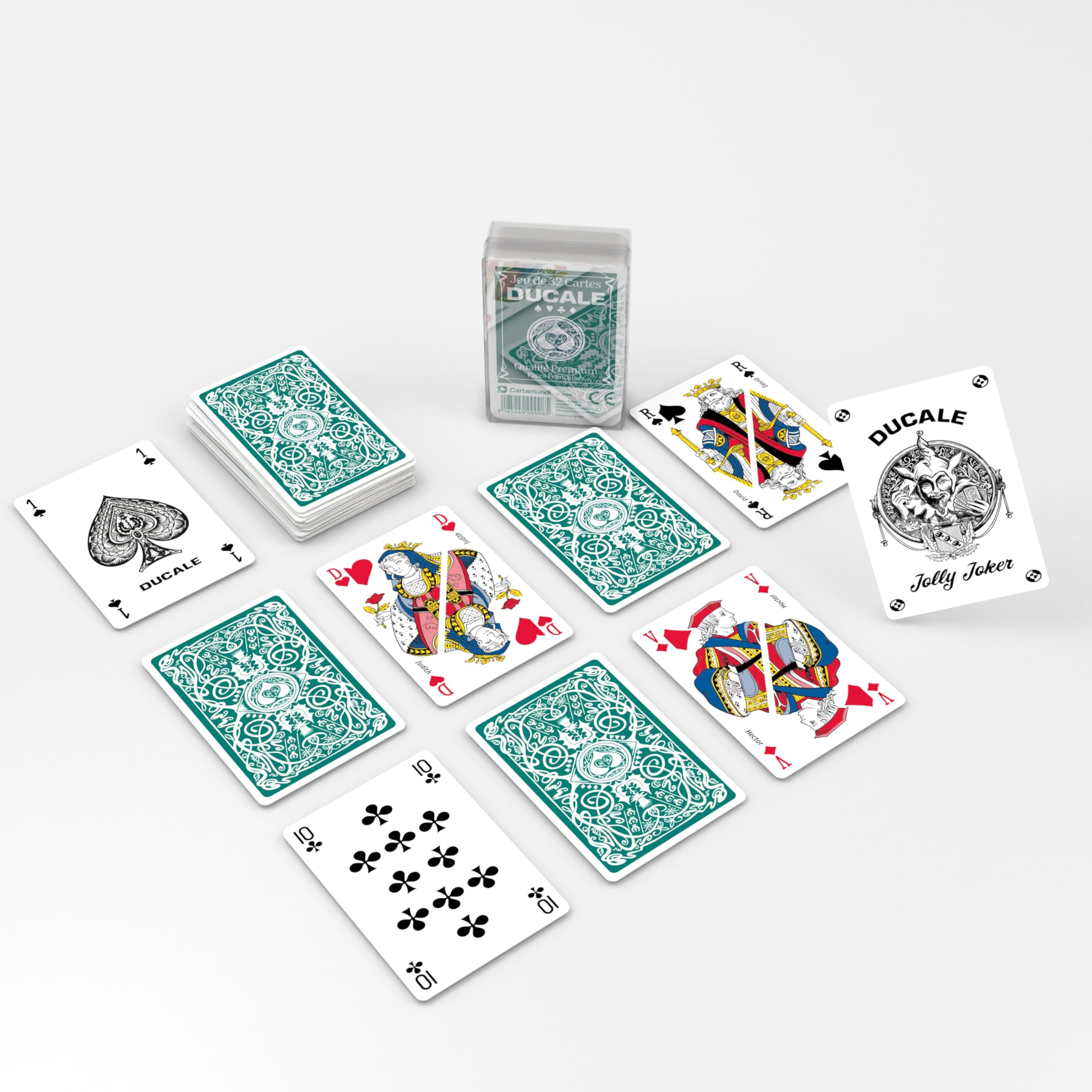 Ducale Mazzo Da 32 Carte Da Gioco – Formato Tascabile, Astuccio In Cartone - 4