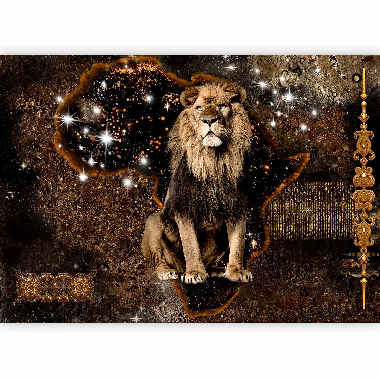 artgeist Wall Mural Lion Animal 154
