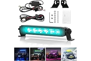 4WDKING RGB Offroad LED Lights - Your Path Lit in Multi-Colored Glory