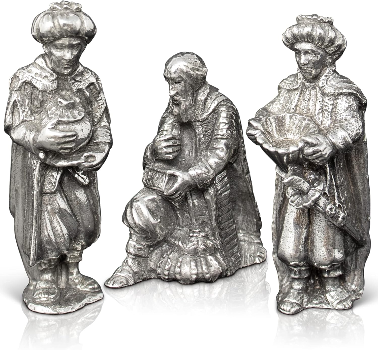 Buy DANFORTH The Three Kings Nativity Set Handcrafted Pewter Nativity