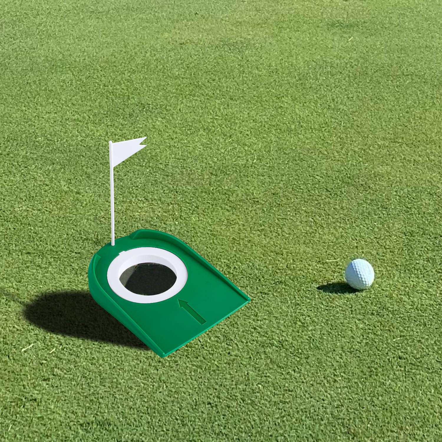 Rumyve Mini Golf Putting Mat Practice,Golf Auto Putt Returner,Small Golf Game Simulator for Home,for Backyard Indoor Outdoor - Image 4