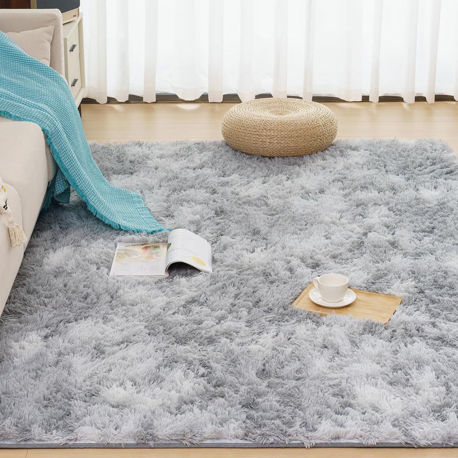 Amazon.co.jp: ラグ カーペット ラグマット 140 x 200 cm 滑り止め防音
