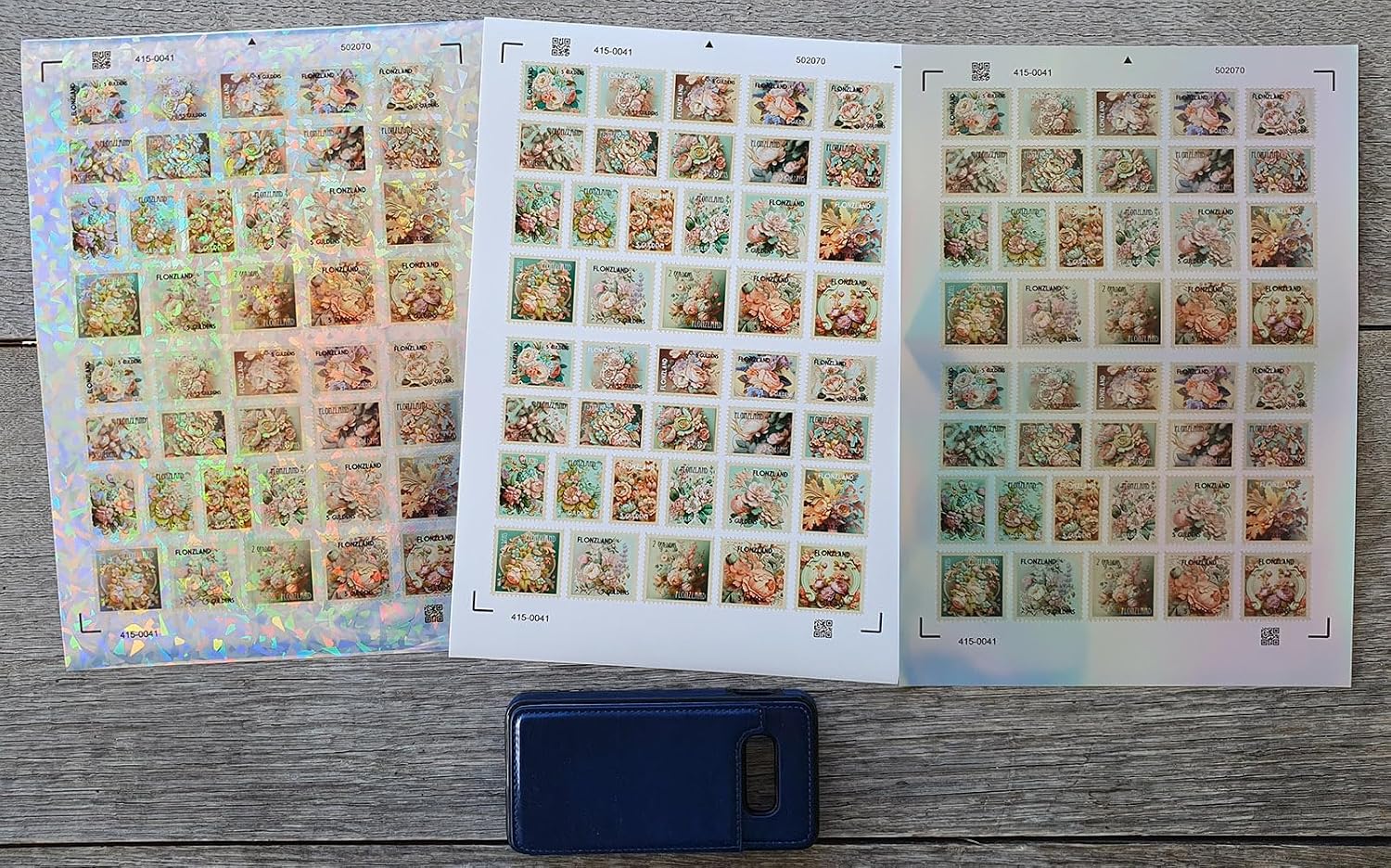 Post Stamps Stickers Set ~ Elegant Floral Masterpieces: Intricate Botanical Illustrations Showcasing The Beauty and Detail of Nature ~ FLONZ Vintage Decals for Craft image 4