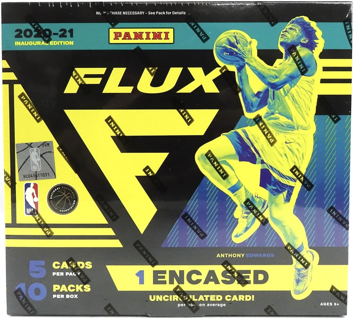 2020/21 Panini Flux NBA Basketball HOBBY box (10 pks/bx)