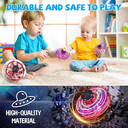 Miniatura 10 de Flying Spinner Mini OVNI Drone Ifly Spinner Fly UFO Flying Fidget Spinner iFly Control a mano Boomerang Drone Cool Toys Regalos para niños de 8 9 a