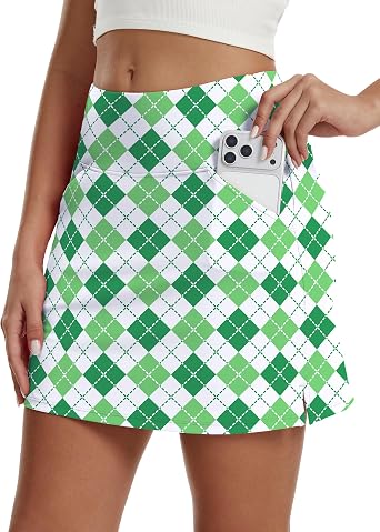 M MOTEEPI 17" Skorts for Women with 4 Pockets
