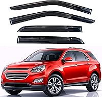 Vista 100 de KPY Moldura deflectora de viento con protección contra la lluvia compatible con Mazda 6 Sedan 2004-2013, 4 unidades, para ventana lateral