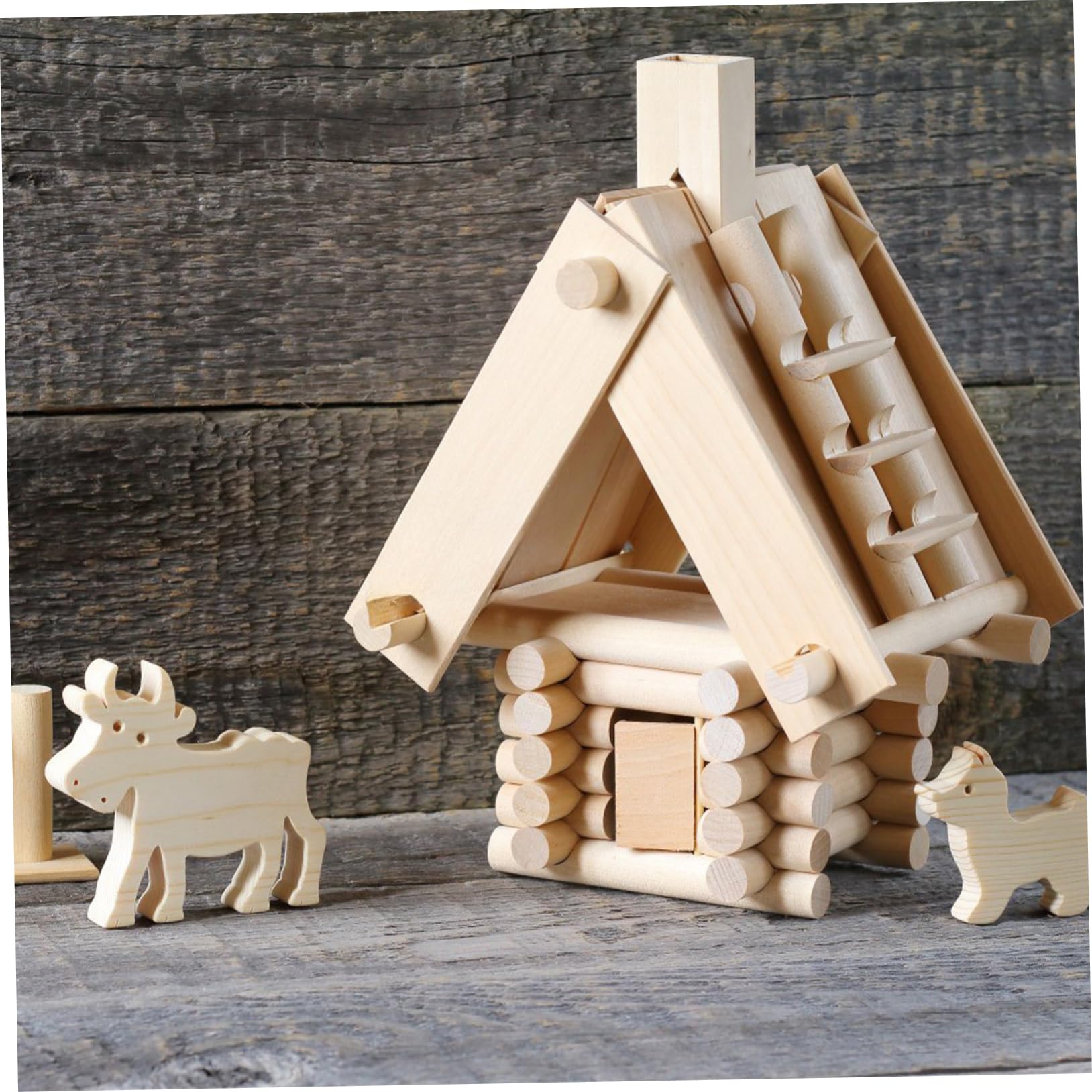 Tondini di Legno in Betulla 50 Pezzi per Crafting