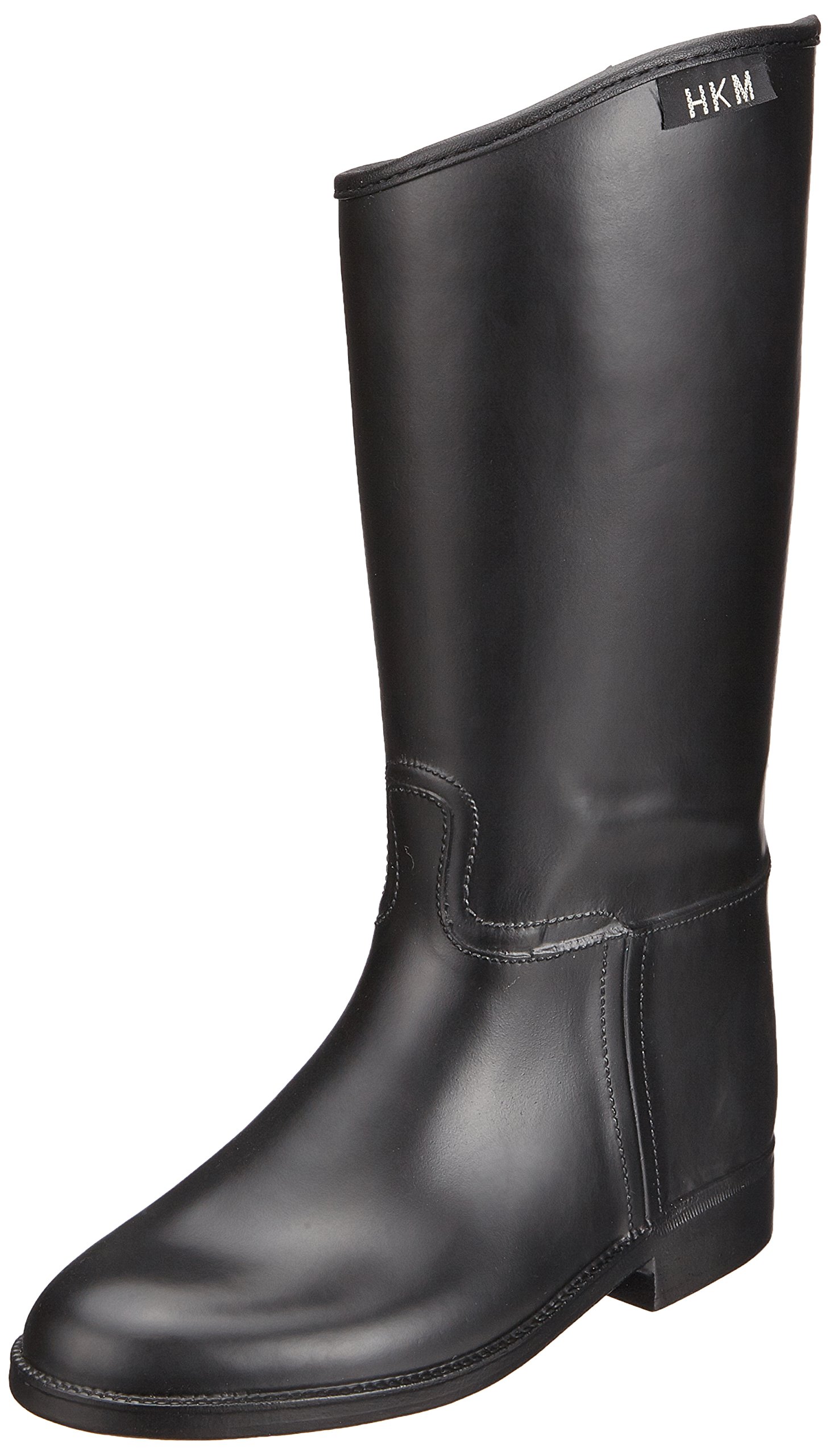 HKM Herren Reitstiefel Kurz und Eng mit Elastikeinsatz