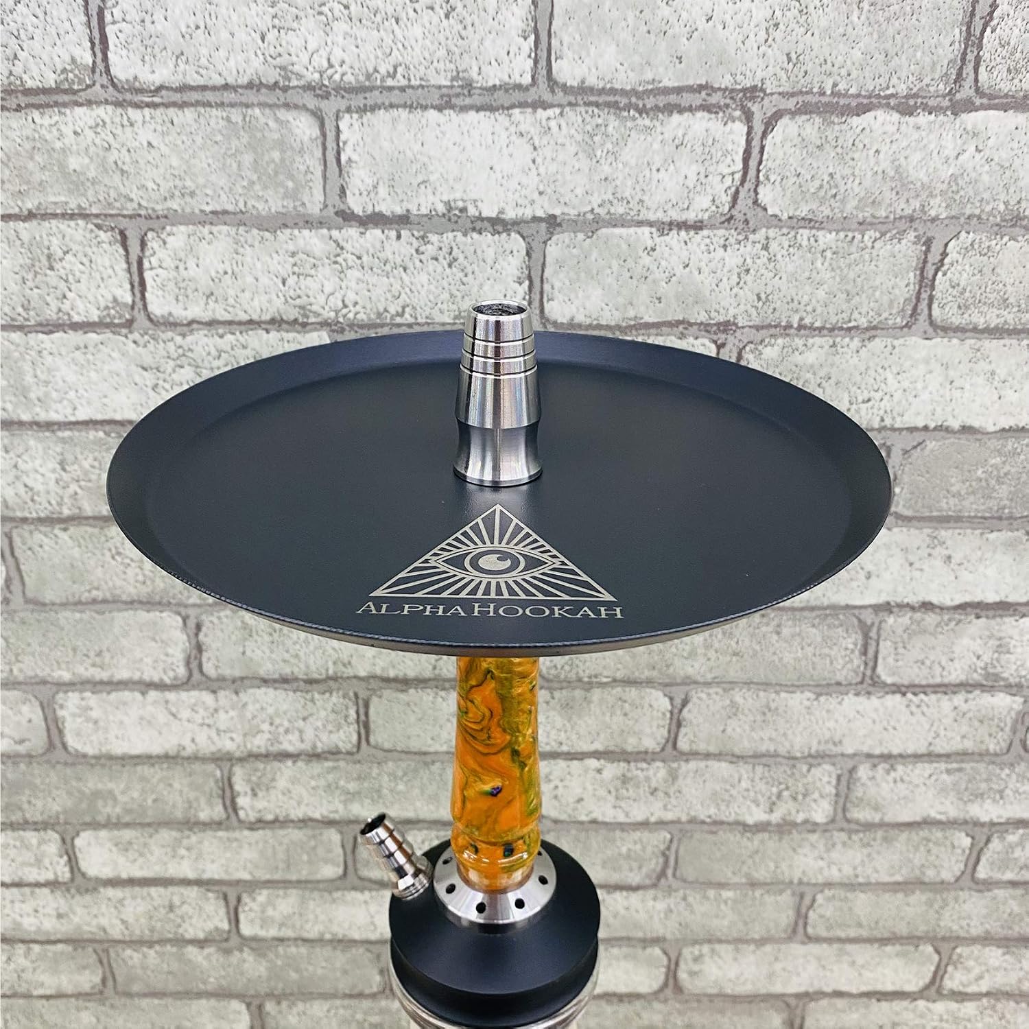 Apache Metal Hookah Hookah Tray Hookah Accessories Metal Stainless Iron 19.5" (1)
