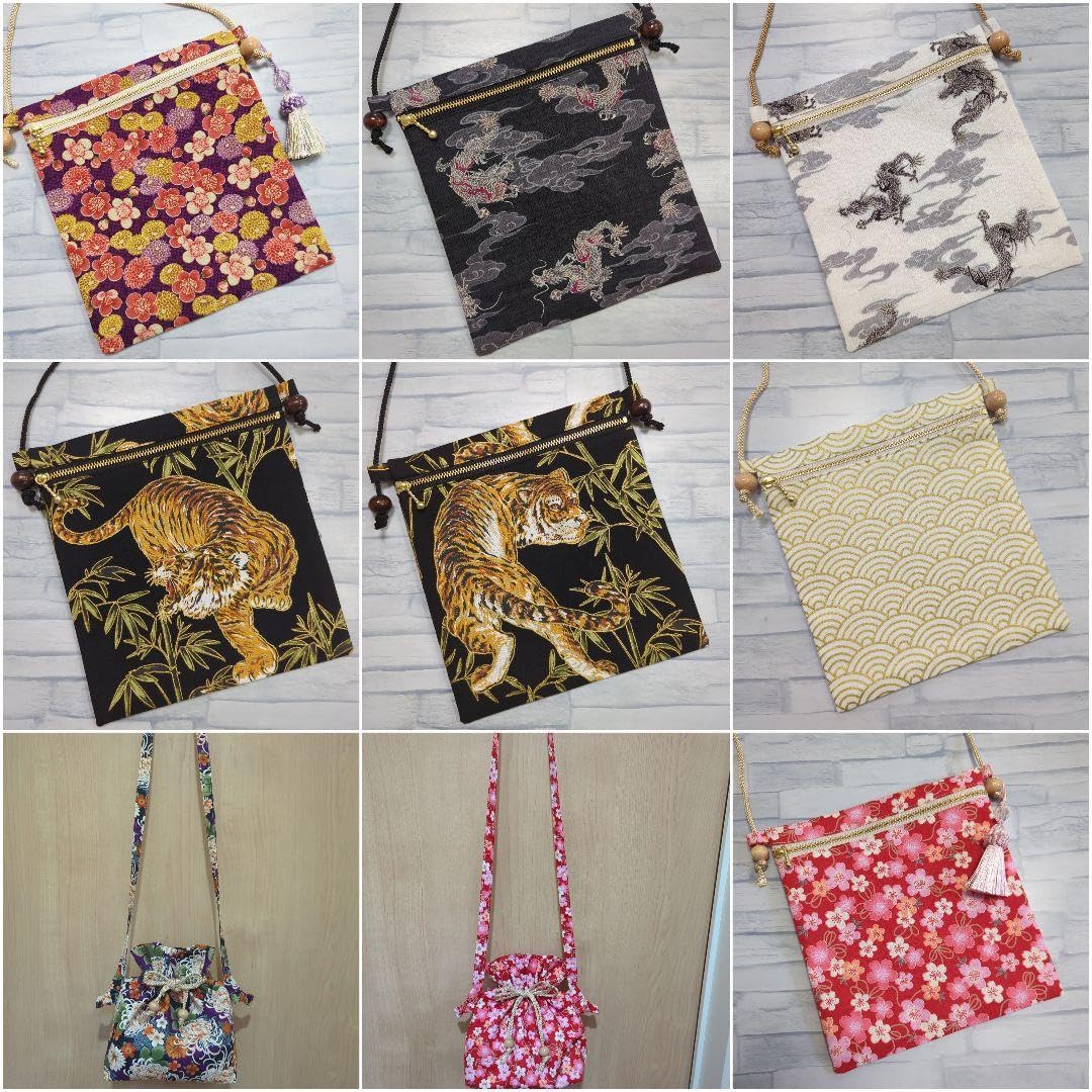 Amazon.co.jp: ひょうたん お祭りポシェット お祭り巾着 お祭り袋  