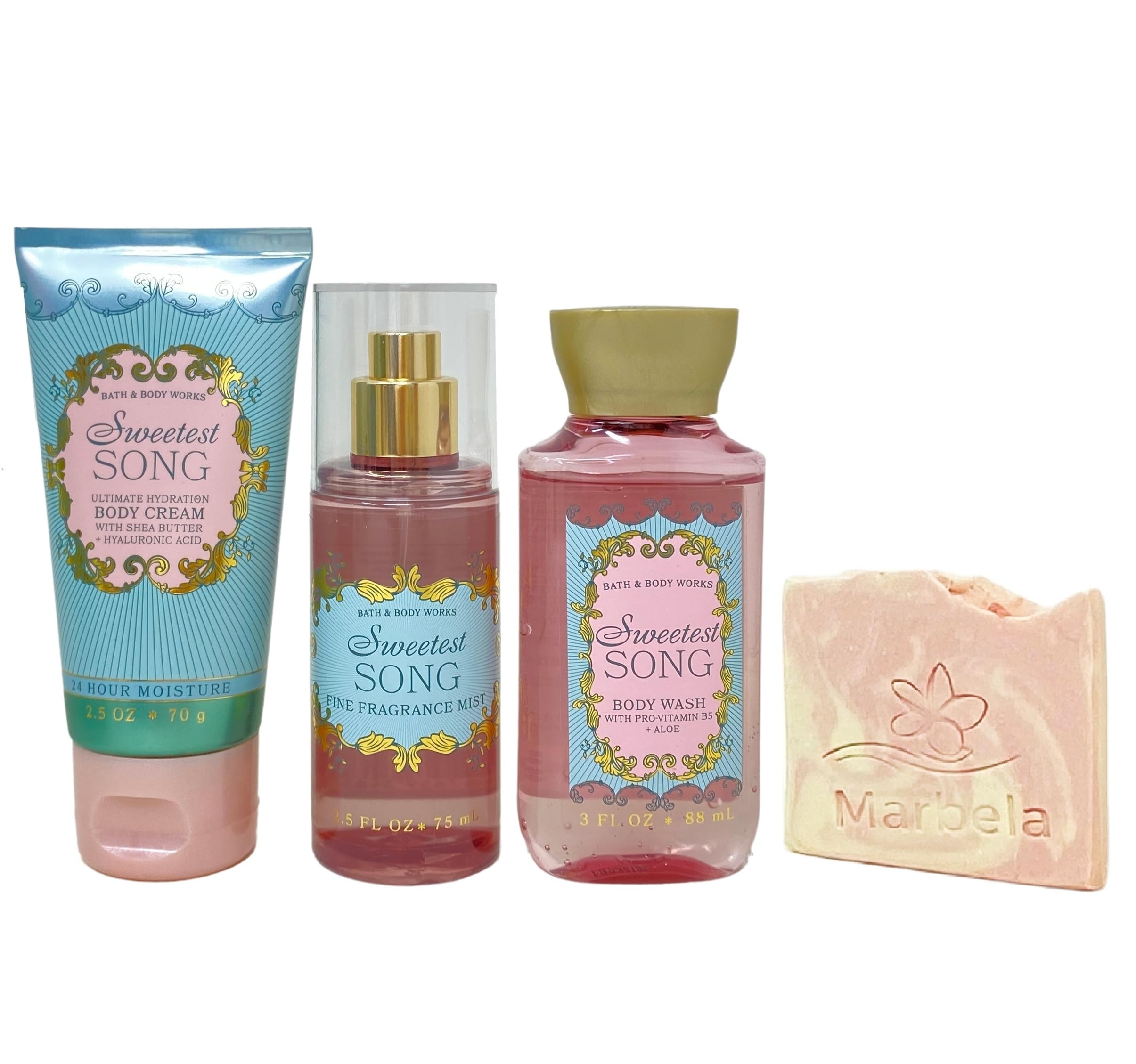 Amazon.com : Bath & Body Works Sweetest Song Mini Trio Gift Set