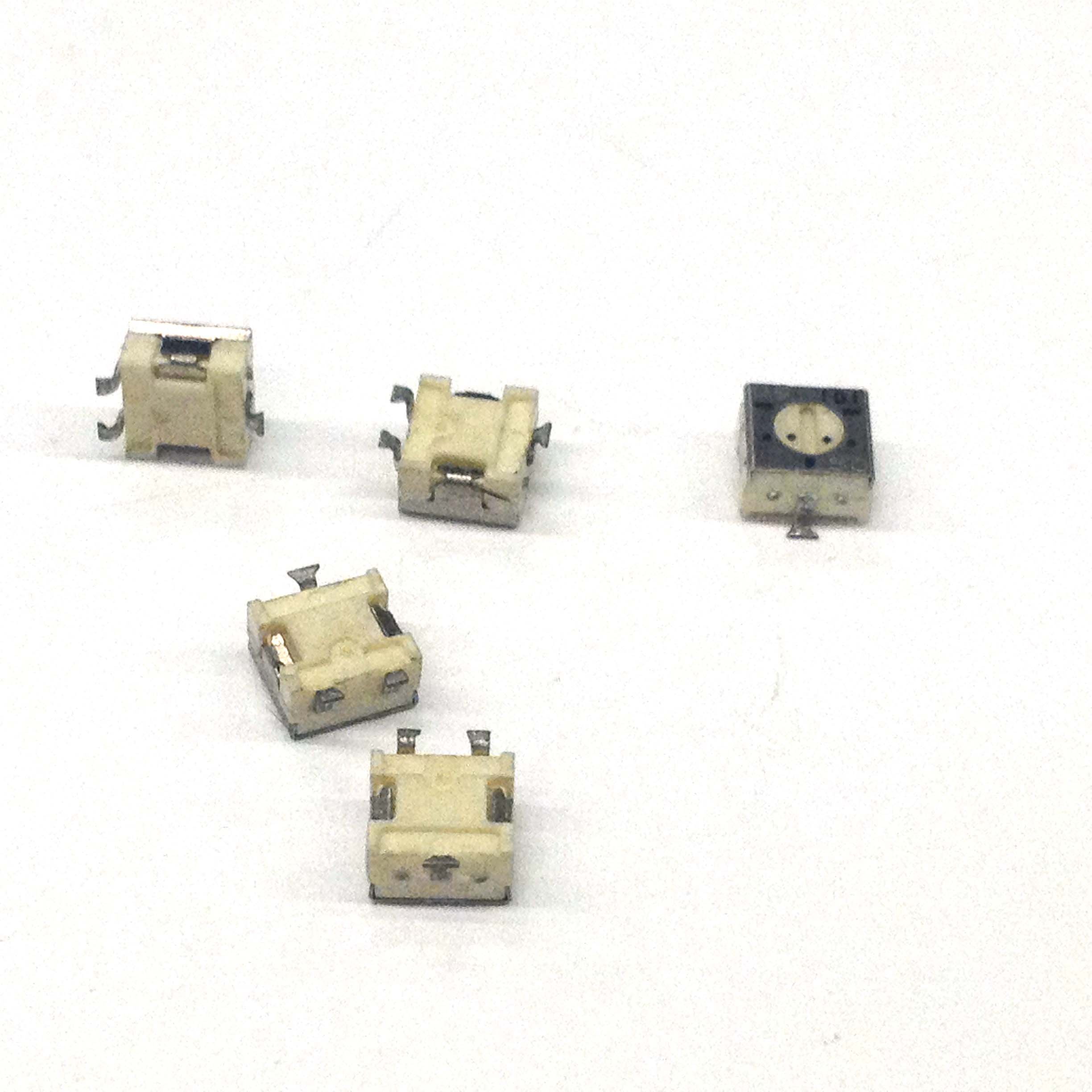 G4B-504M Trimmer Potentiometers 500K Ohm .25 Watt Single Turn Gull-Wing Surface Mount (5 pieces)