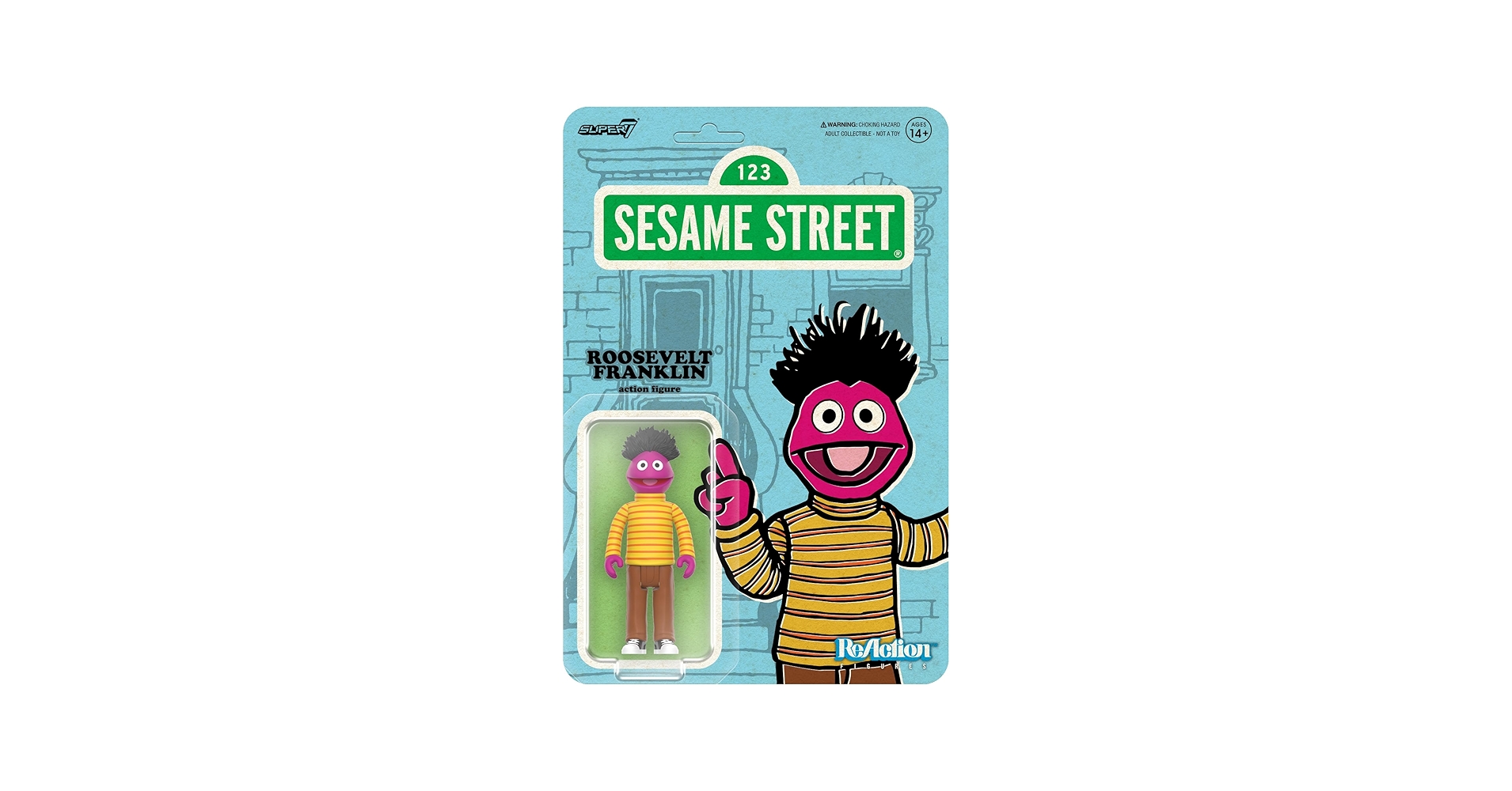 Amazon.com: Super7 Sesame Street Reaction Figures Wave 04