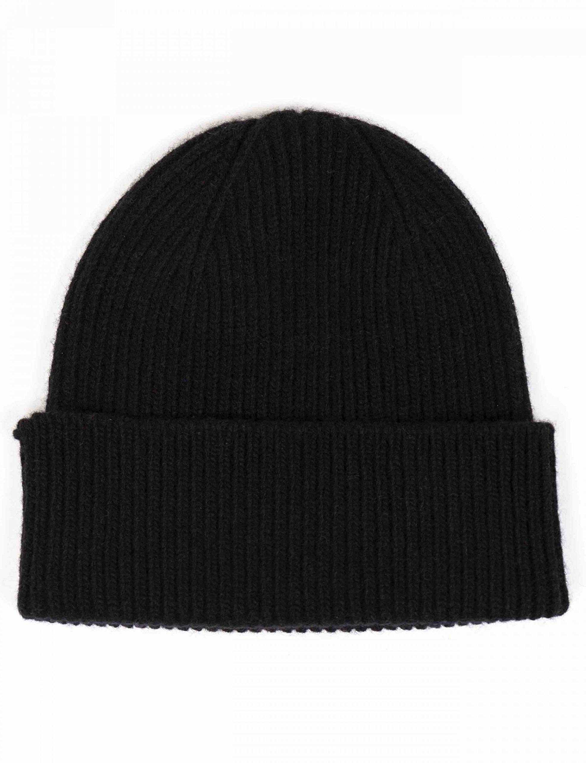 Colorful Standard Merino Wool Beanie One Size Deep Black