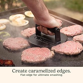 Cuisinart CISB-111 Smashed Burger Press, Cast Iron