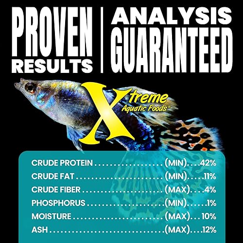 Miniatura 7 de Xtreme Aquatic Community Crave Fish Food - Fórmula profesional nutricionalmente equilibrada - Perfil de aminoácidos equilibrado y sin hormonas -