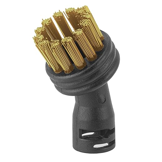 Brass Brush Replacement Part Fit GorFanty Steam Mop GF-6610/GF-6610B Model.