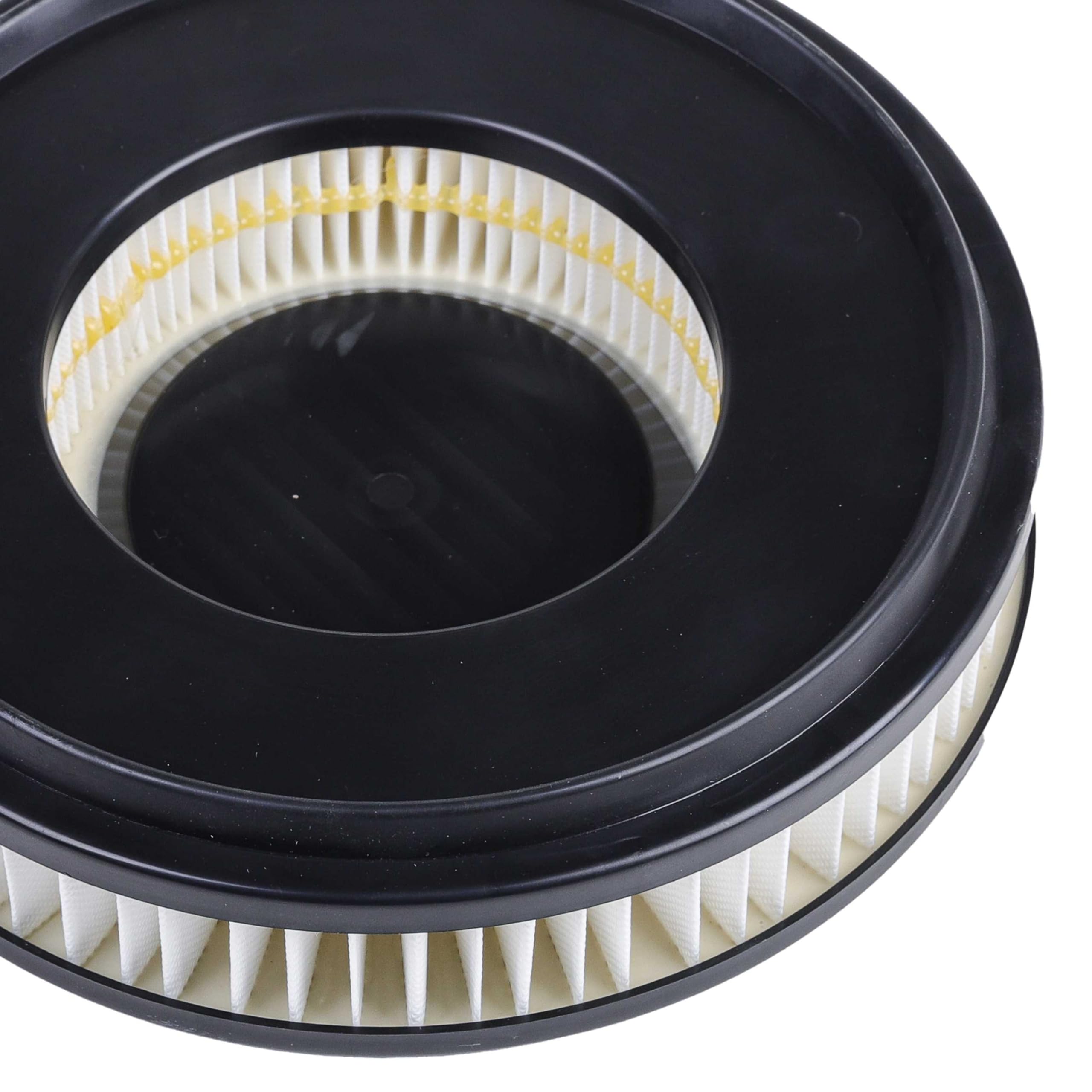 vhbw Filtr do odkurzacza kompatybilny z odkurzaczem Nilfisk VL500-35 BDF, VL 500 35L, Saltix, VL500-35 EDF, MAXXI II 35 WD - filtr HEPA czarno-biały