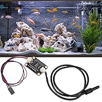 Vista 3 de Garosa Sensor de conductividad de agua, sensor hidropónico de agua doméstica con sonda impermeable para monitoreo de calidad de líquidos, probador