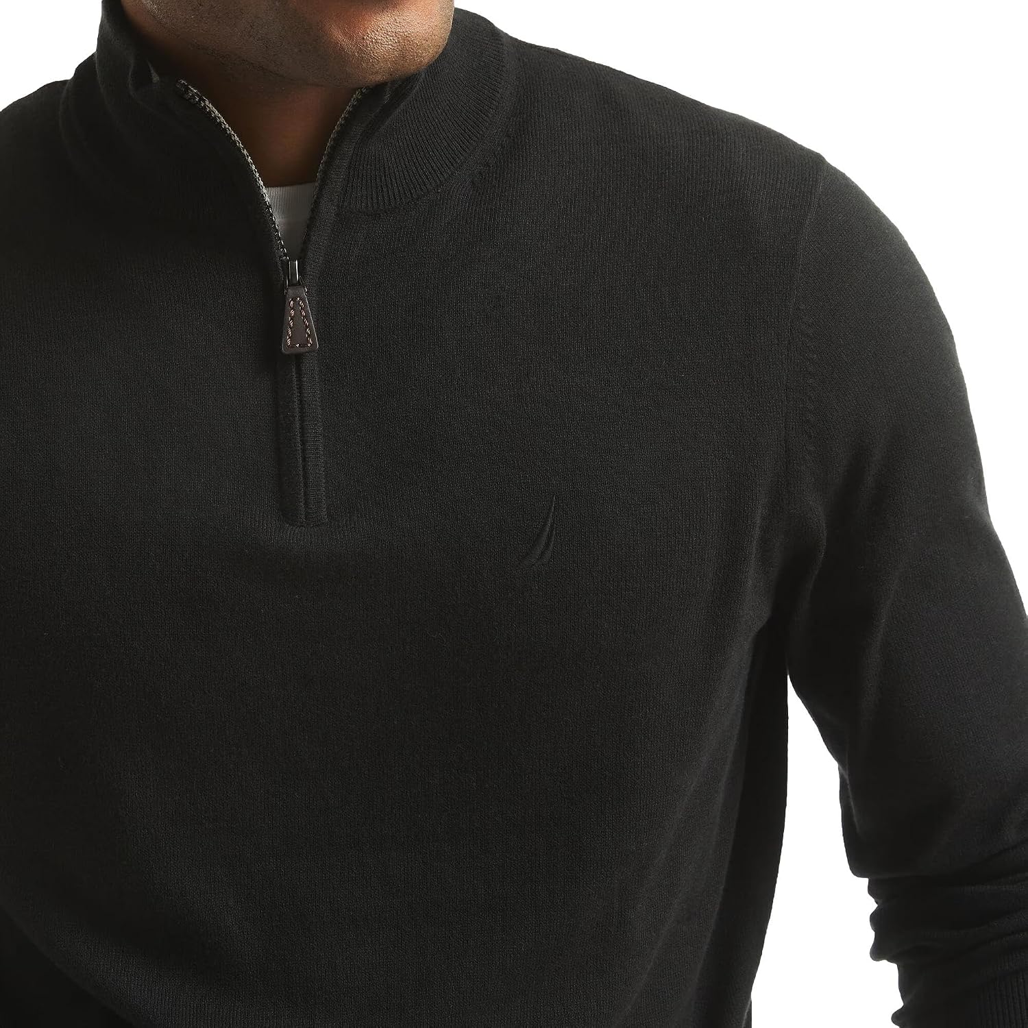 Nautica Men's Nautica Men's Quarter-zip Sweater