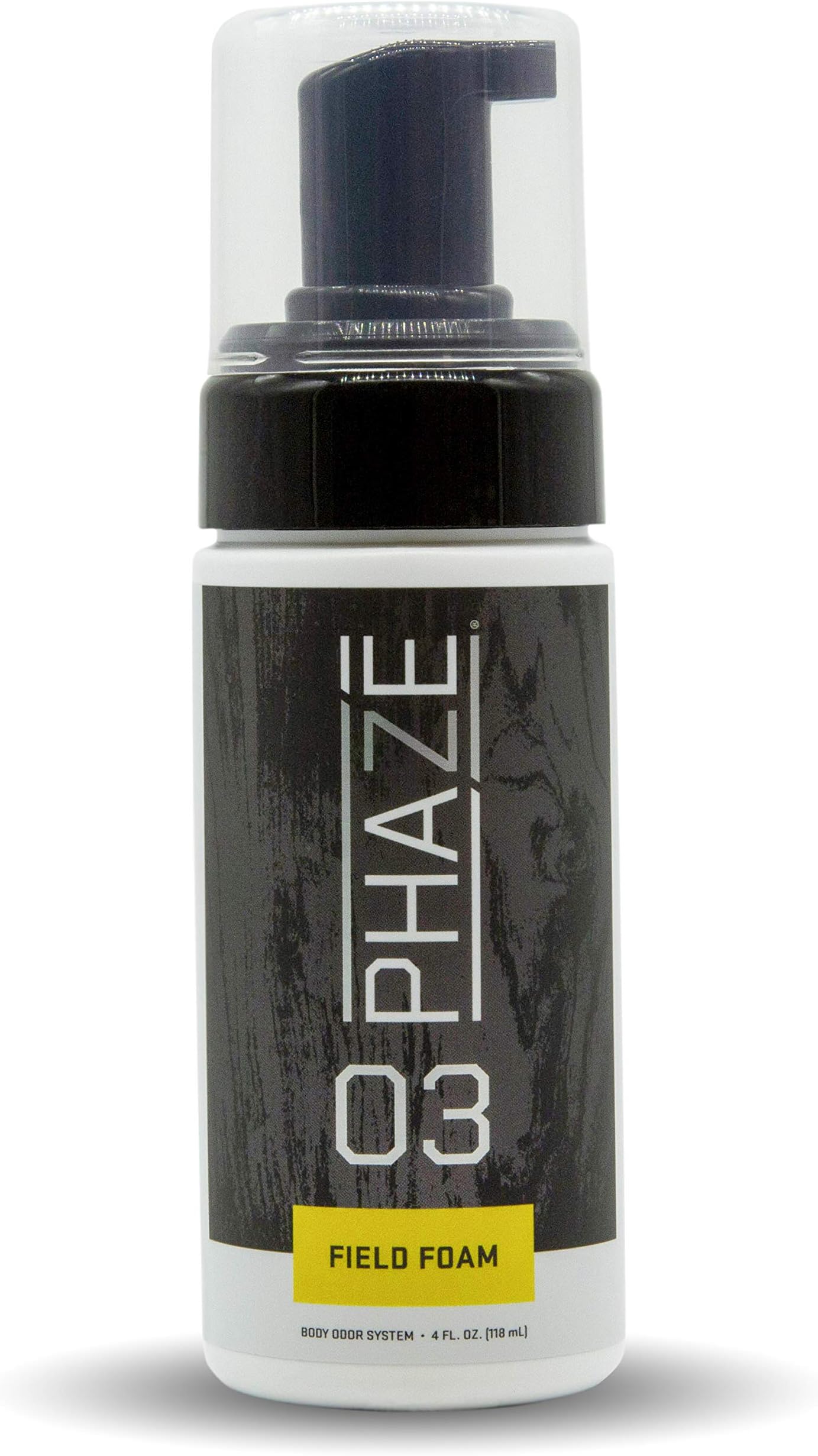 Scent Control Field Foam| PhaZe Body Odor System by Illusion | #1 Deer Hunters Scent Control System | Scent Elimination | Scent-Free Field Foam for Hunting | 8oz. | Hunting Accessories