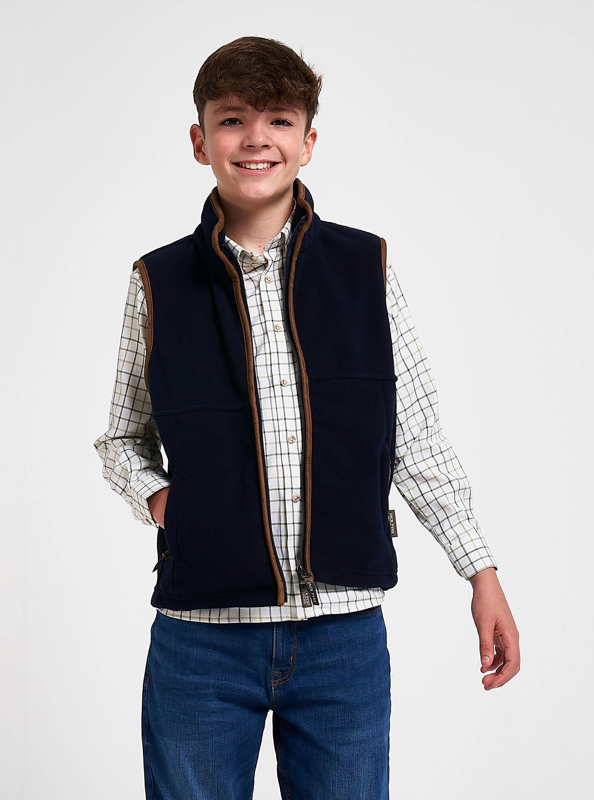 JACK PYKE Junior Countryman - Kinder Fleece-Weste