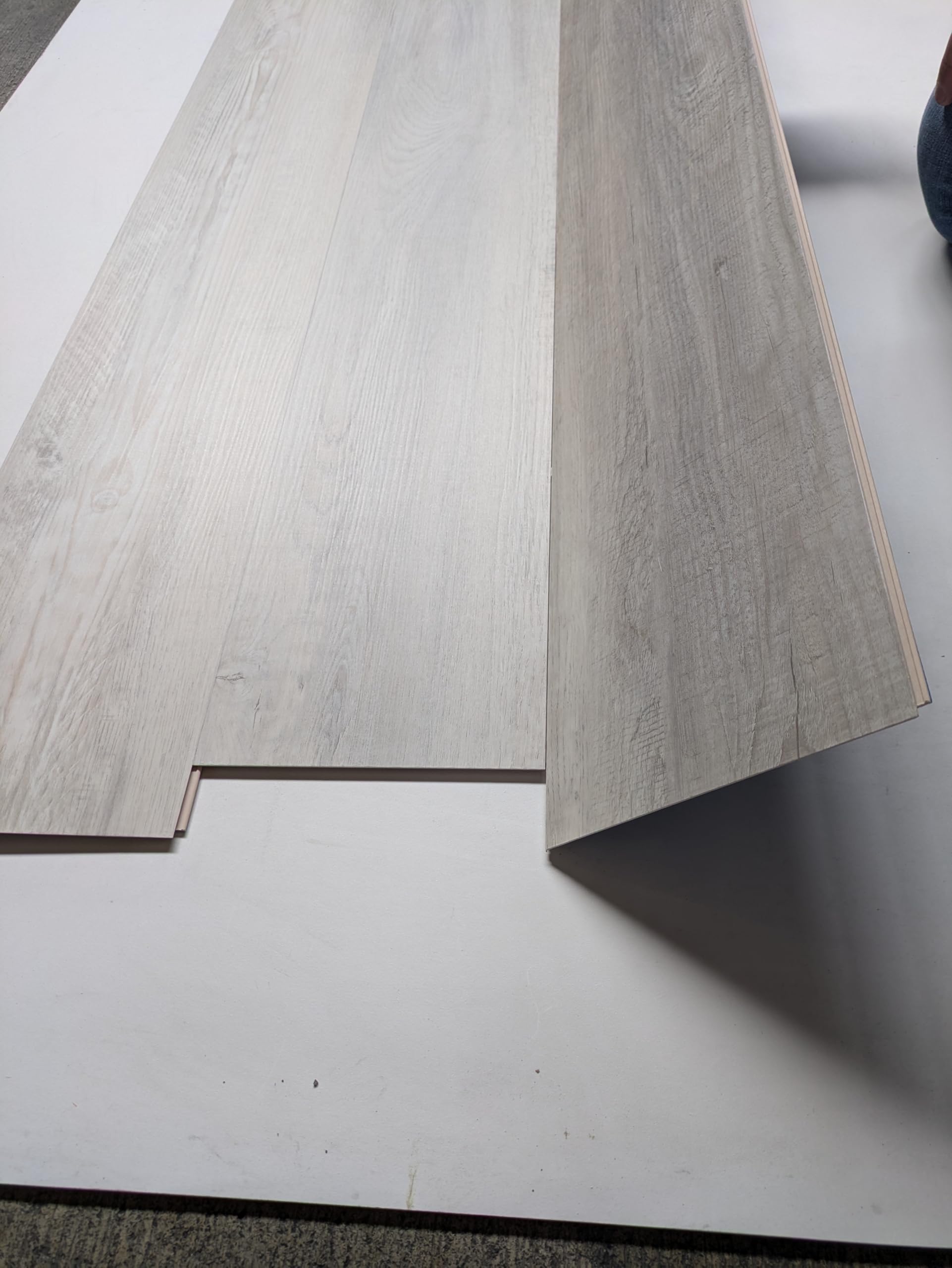 Quercia SPC Canapa, Pavimento Effetto Legno, Stone Polymer Composite, 18,11 x 121,92 cm, Spessore 5mm incluso materazzino fonoassorbente di 1mm, Per Interni, 10 Pezzi, 2,22m²