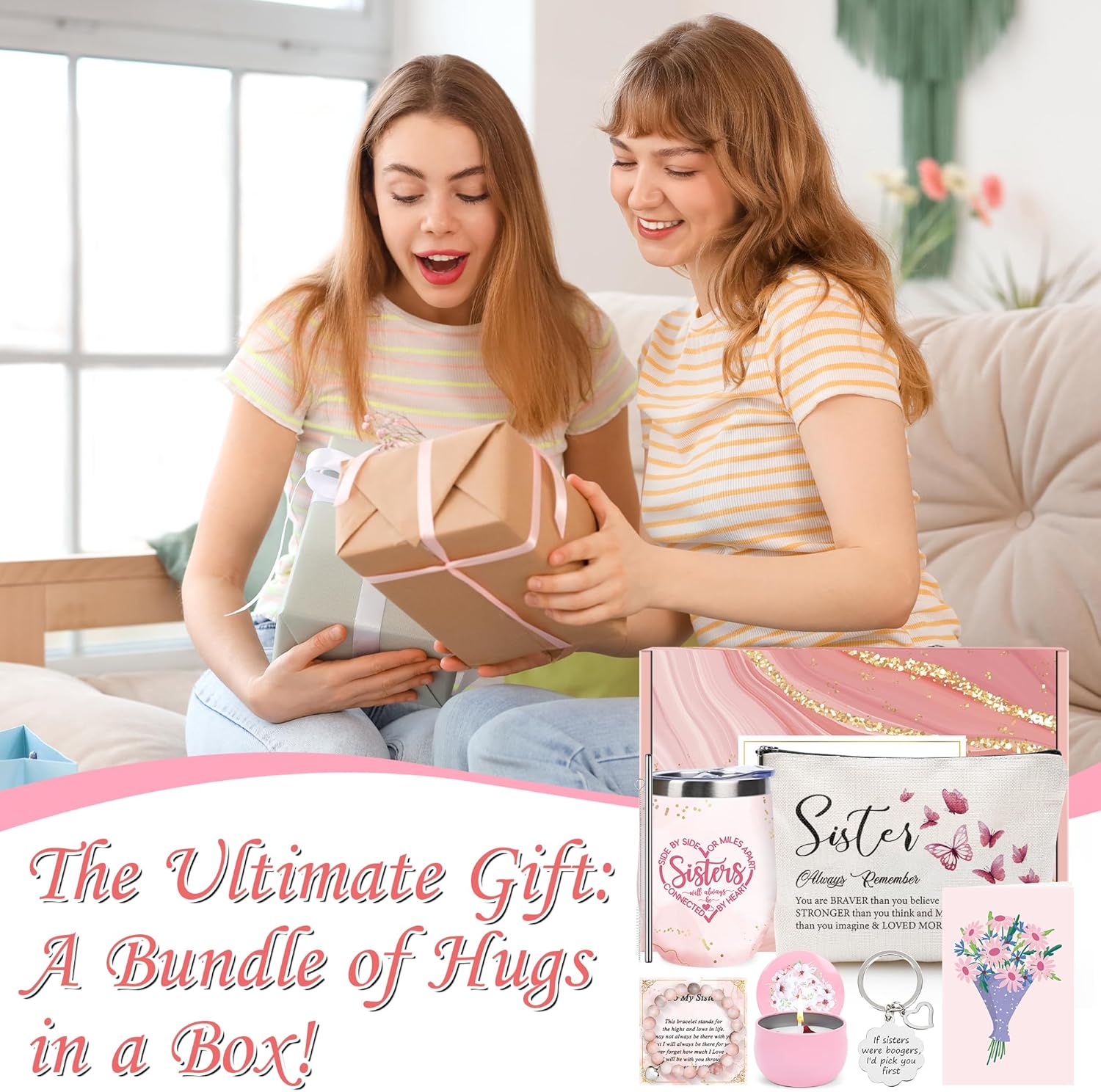 Keluna Retirement Gifts for Women - Retirement Gifts for Her Makeup Bag, Tumbler, Keychain, Bracelet, Greeting Card for Retiring Coworker, Teacher, Wife, Best Friend Christmas - Image 6