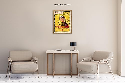 Miniatura 6 de Poster Master Póster vintage de mujer araña, impresión retro de La Femme Araignee - Arte de publicidad de circo - Regalo para él, ella, hombres,