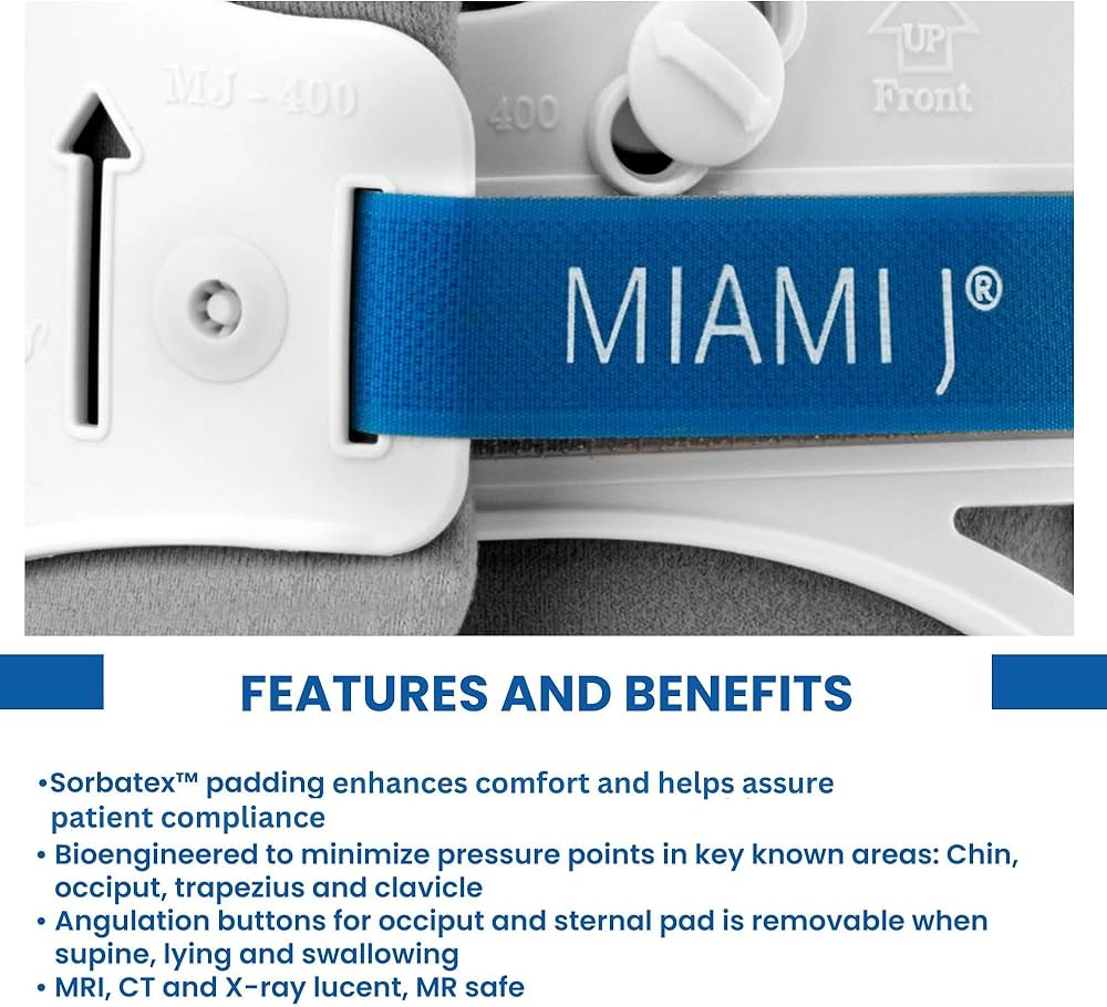 Amazon | Miami J Collar Stout 海外直送 | Ossur | 首・頸椎用