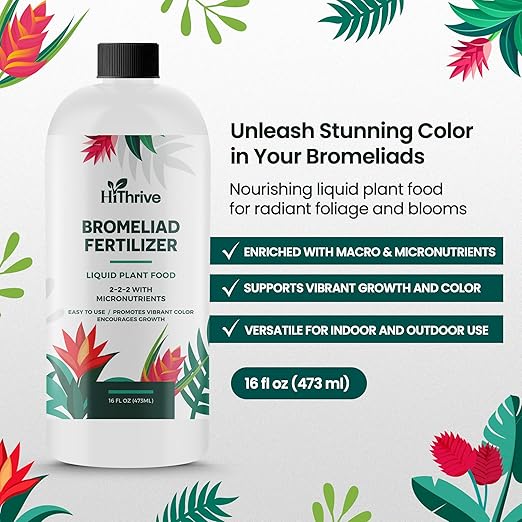 Fertilizante para Bromelias HiThrive 16 oz, Líquido Concentrado miniatura 2