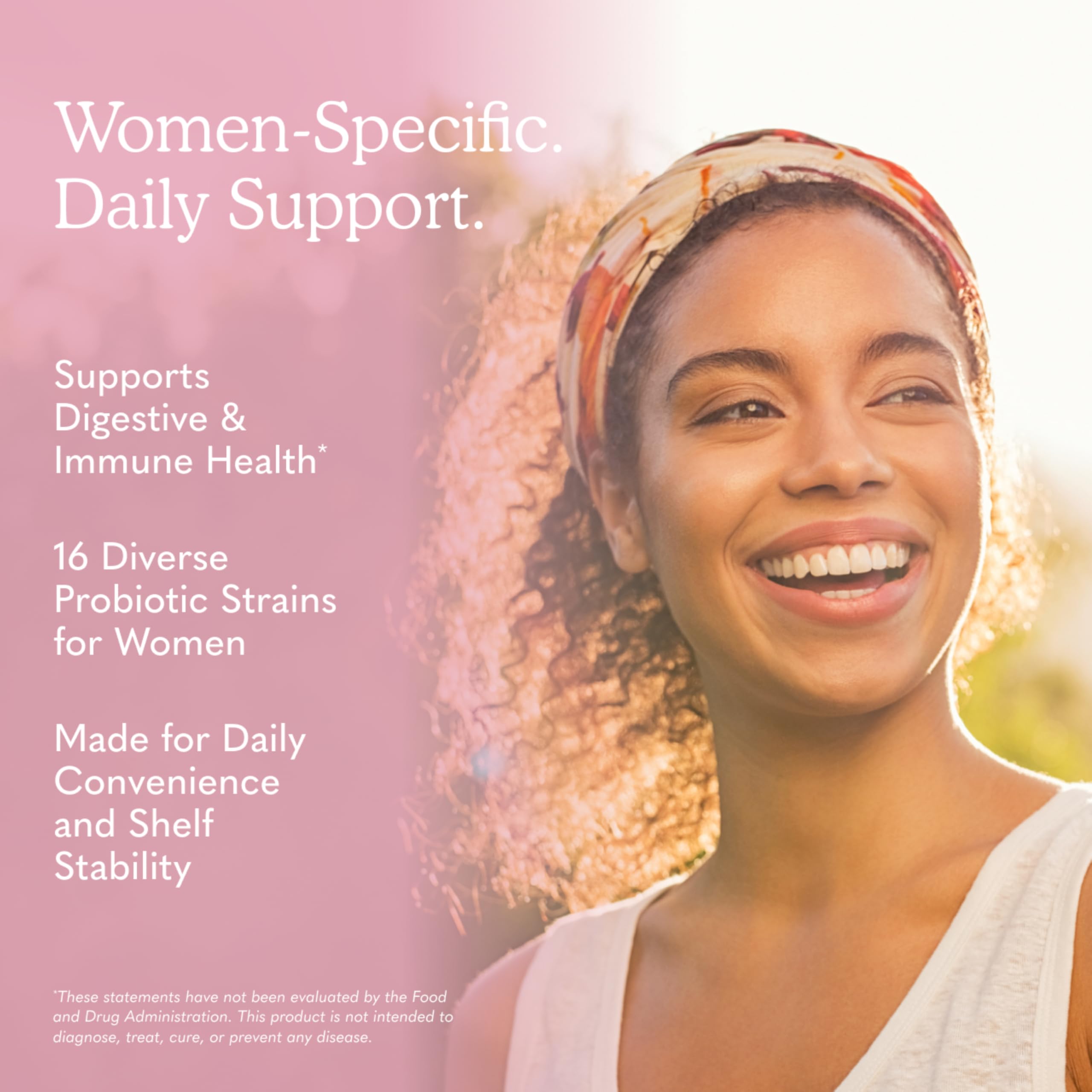 Garden of Life Dr. Formulated Once Daily Women's Probiotics 30 Capsules – Shelf-Stable Probiotic for Women to Support Digestive & Immune Health, Diverse Strains