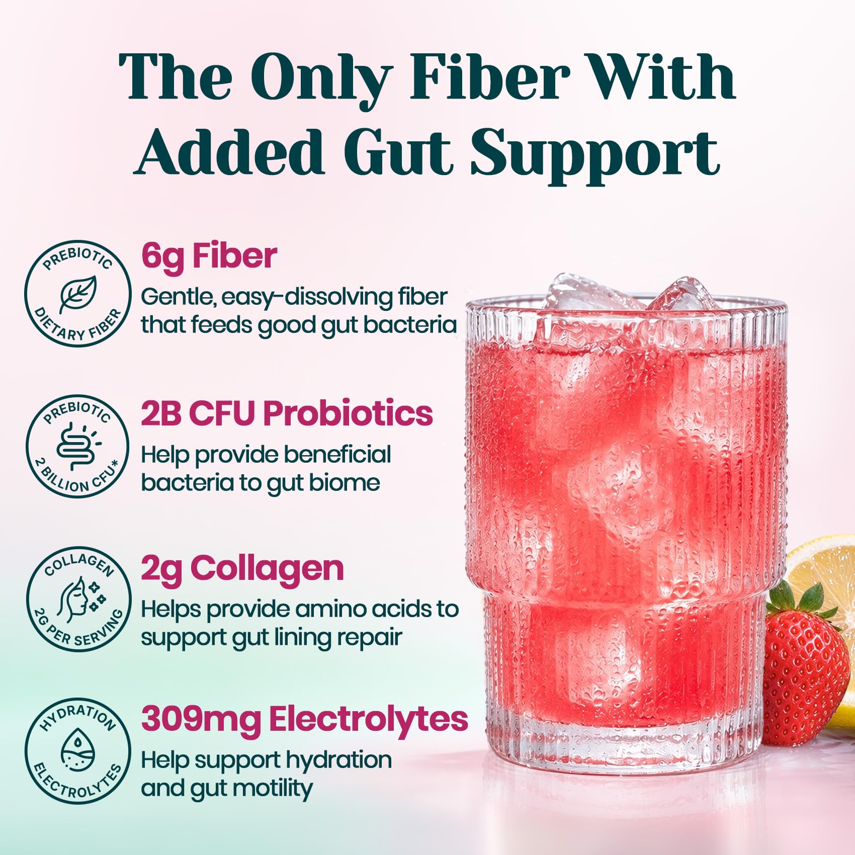 6-in-1 Advanced Daily Prebiotic Fiber Supplement Powder — Amazon image 4