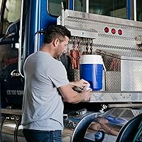 Vista 8 de Igloo 2 Gallon Portable Sports Cooler Water Beverage Dispenser, Insulated Cooler Dispenser, Majestic Blue