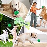 Tough Jouets de chew pour chiens pour les brochettes agressives, boules de chien indestructibles pour les boulettes agressive, boulettes de squeaky pour chiens, jouets de squakey pour grands chiens, boule de poids drôle