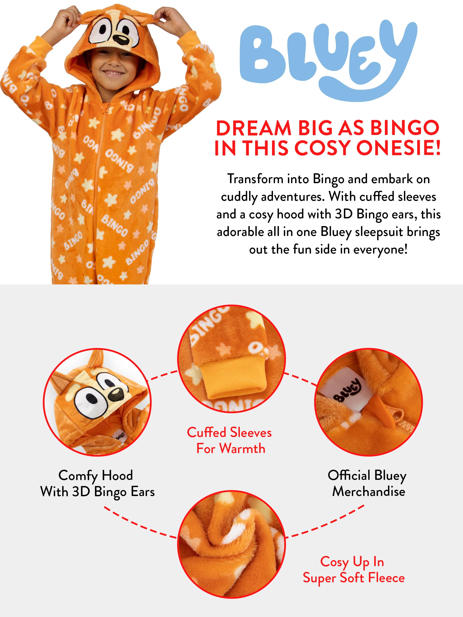 Bluey Bingo Pijama Manta Niño | Pijama Polar Niño Bingo | Pijamas Polares Ninos