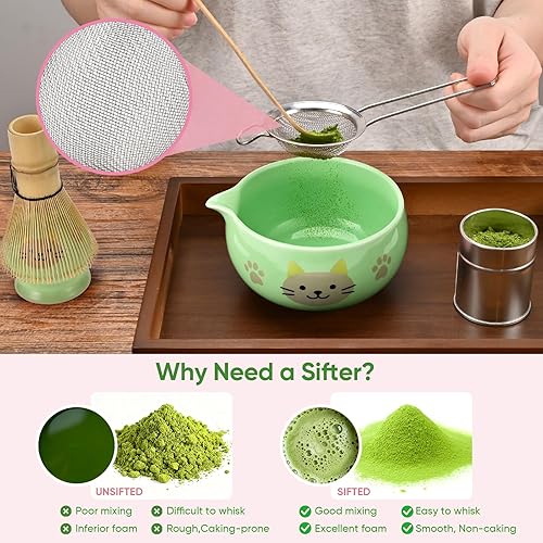 Miniatura 4 de Juego de batidor de matcha de 5 piezas