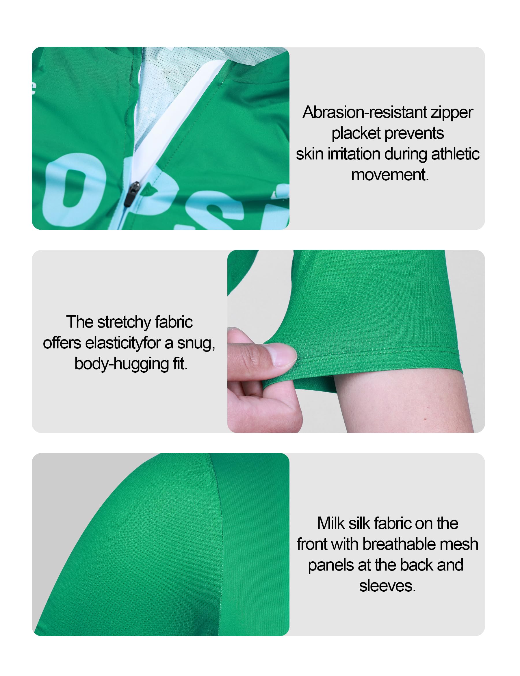 INBIKE Maglia Ciclismo Uomo Estiva Maglie MTB con Maniche Corte Traspirante Asciugatura Rapida Maglia Bici da Strada