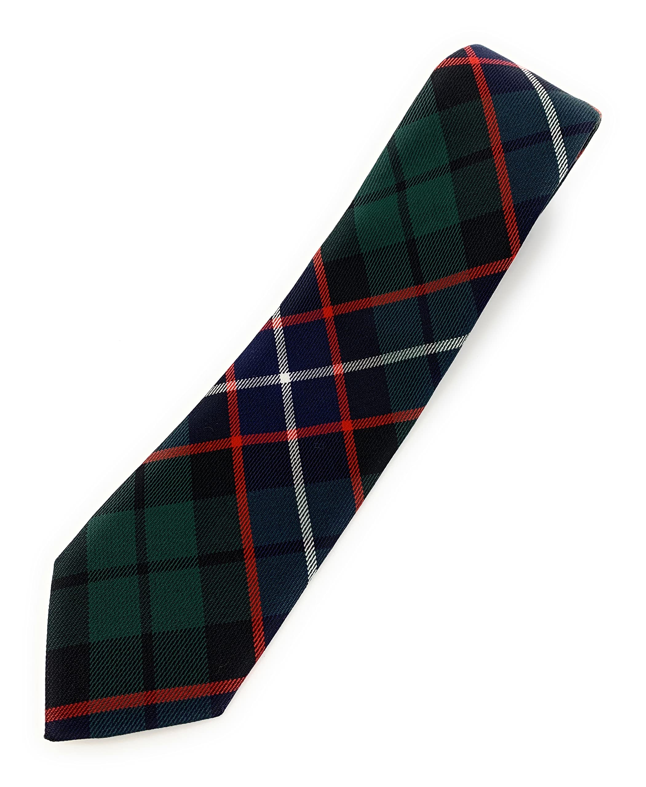 Tartan Tweeds Men's Hunter Tartan Neck Tie, Available In A Selection Of Tartans (Hunter)